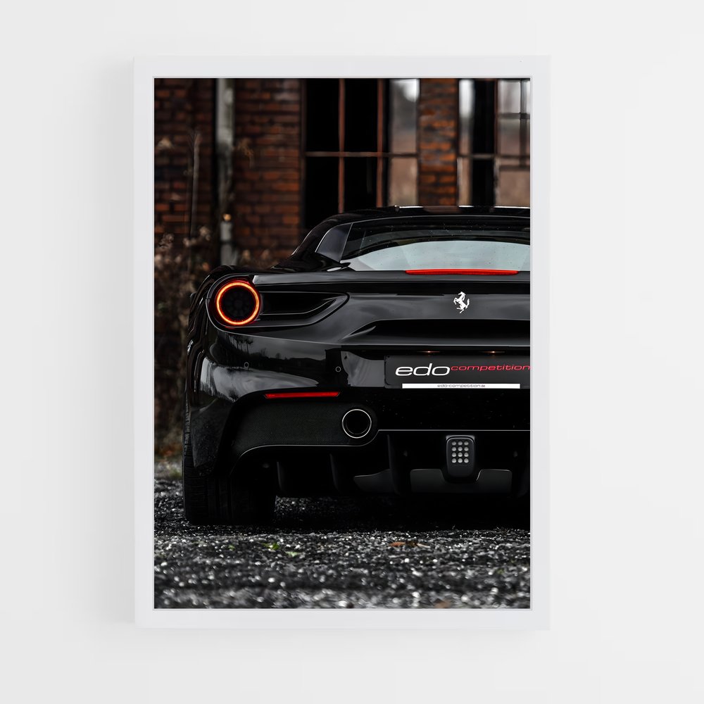 Poster gtb de beauté – affiche Ferrari (vue 3)